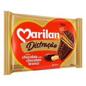 Bis Marilan Distração Choc Branco 360g
