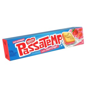 Bis Nestle Passatempo Rech Morango 130g