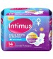 Absorvente Intimus Dia e Noite Ultrafino Extra Suave 14 Unidades