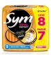 Absorvente Sym Cobertura Seca Com Abas Com 08 Unidades