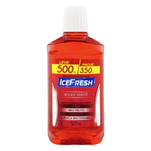 Antisseptico Bucal Ice Fresh Over Mint 500ml