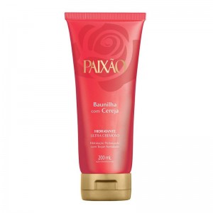Hidratante Corporal Desodorante Paixão Baunilha com Cereja 200ml