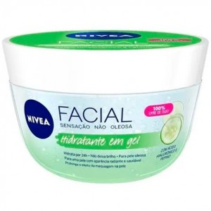 Creme Facial Nivea Em Gel Com Ácido Hialurônico e Pepino 100G