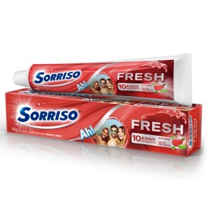Creme Dental Sorriso Fresh Menthol 90g
