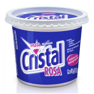 Sabão Em Pasta Cristal Rosa 500g