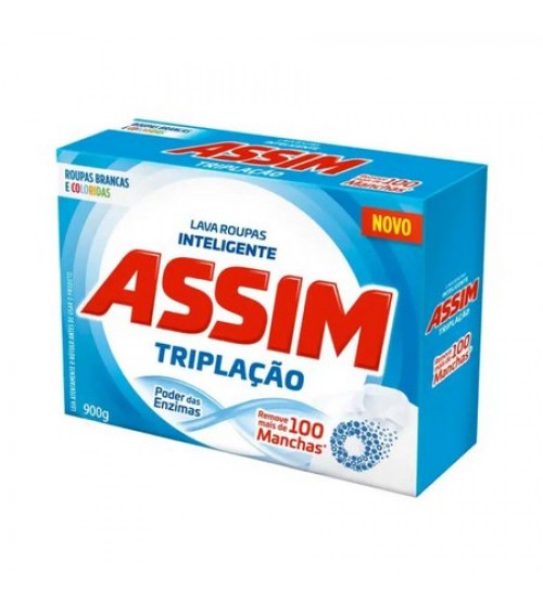 Sabão Em Pó Assim 900g Sabão Em Pó Assim 900g