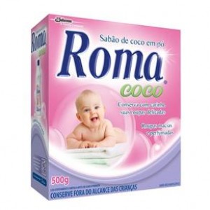 Sabão Em Pó Roma 500g
