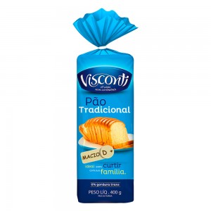 Pão de Forma Visconti Tradicional 400g