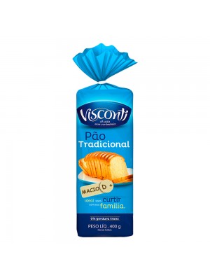 Pão de Forma Visconti Tradicional 400g